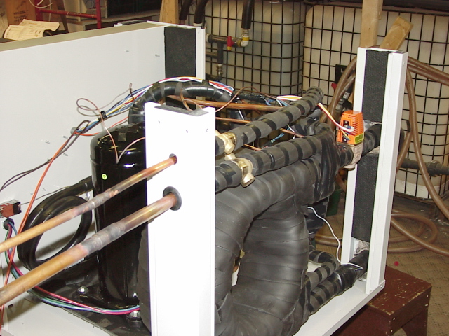 Split-system compressor section