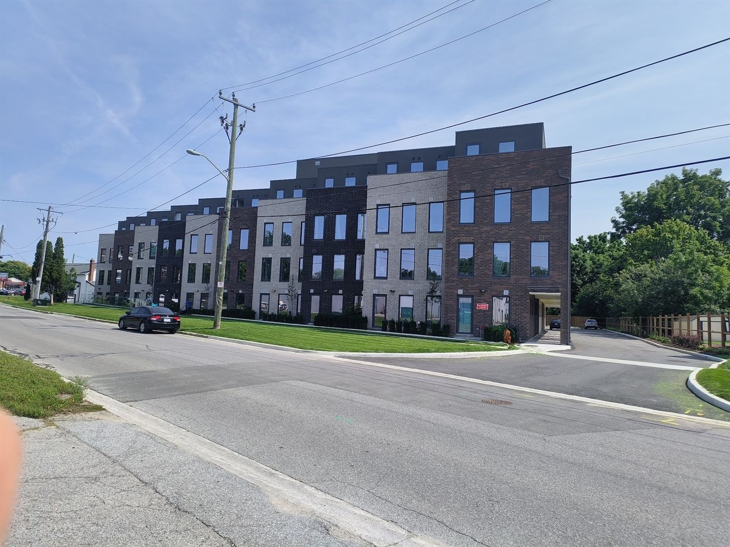 Multi-residential building exterior